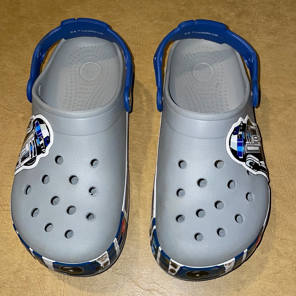 Kids Crocband Star Wars R2-D2 Clog